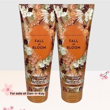 Set of 2, BATH  BODY WORKS FALL IN BLOOM ULTIMATE HYDRATION BODY CREAM 8OZ each