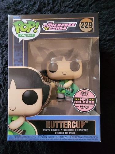 Funko Pop! Digital 229 Buttercup Legendary LE 1800 The Powerpuff Girls -CN G2