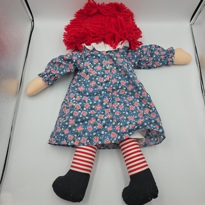 Dakin Applause Raggedy Ann Large 25” Doll Plush Toy 85th