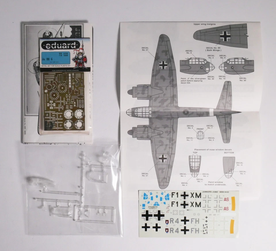 Junkers Ju88 C4/C6 AMT ERTL 1/72 + Fotoincisioni Eduard - Immagine 3 di 3