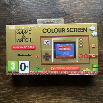 NEW! / Nintendo Game & Watch: Super Mario Bros. Handheld Console