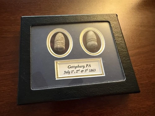 Authentic Civil War Minie Bullet Ball Gettysburg Confederate And Union