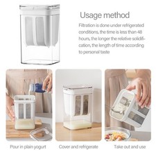 Reusable Yogurts Filter Multipurpose Kitchen Filter Whey Yogurts Separators