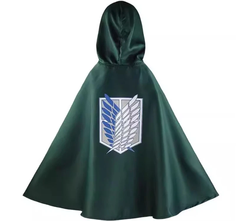 Attack On Titan Eren Jaeger Cuerpo de Investigación Nylon Uniforme Juegos con disfraces Regalos Foto 4 de 4