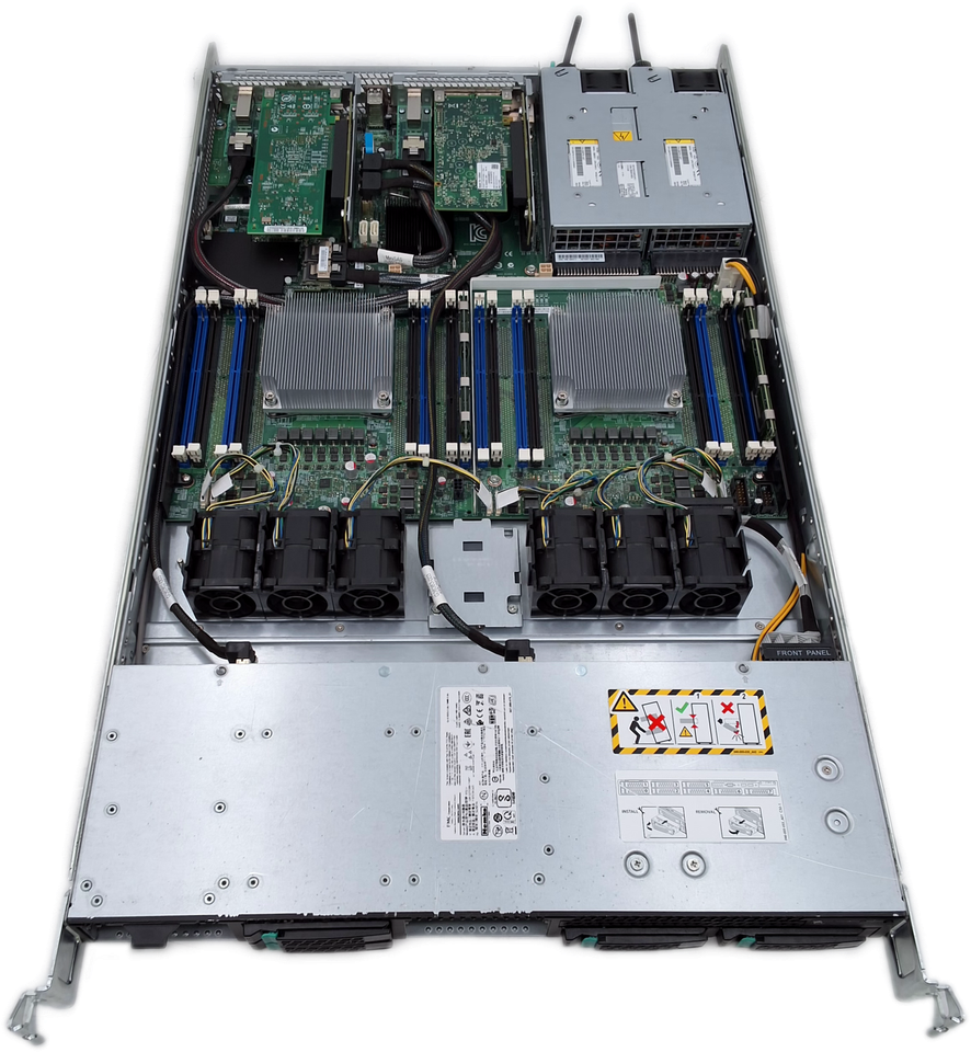Intel S2600GZ Rackmount Server 2x Xeon 2.1GHz 16GB DDR3 SAS 8-Port | eBay