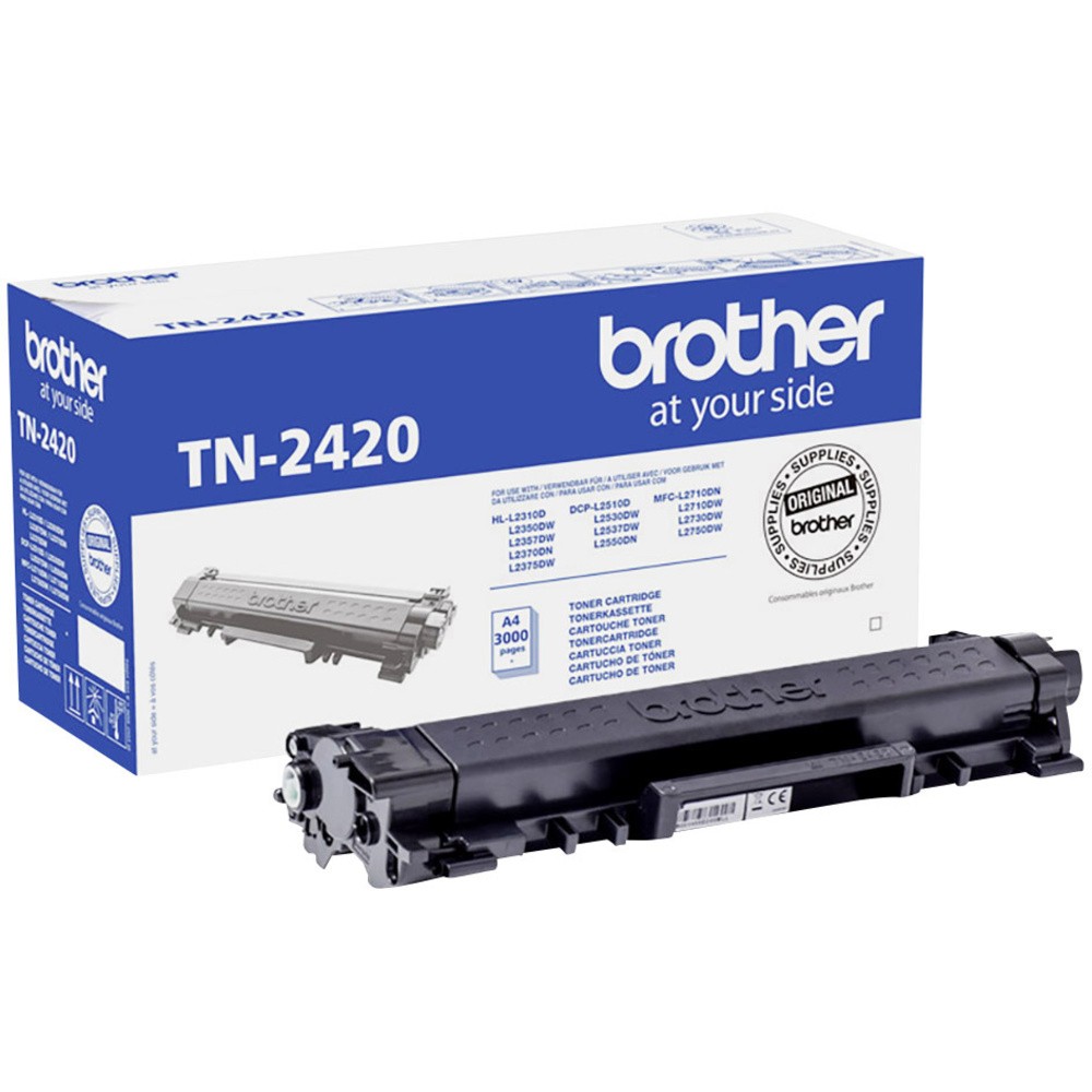 Brother Toner TN-2420 Original  Schwarz 3000 Seiten TN2420