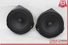 08-18 Mercedes W204 C250 Front Left and Right Side Door Audio Speaker Set OEM