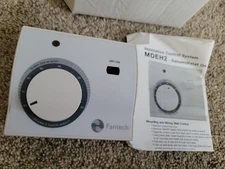 NEW Fantech MDEH2 Wire Mechanical Low Voltage Dehumidistat with ON/OFF