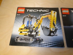 Lego  Technic 8047 Bagger Excavator Instructions Only