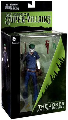 DC Collectibles DC Comics Super-Villains The Joker Action Figure NEW Dmg Pkg