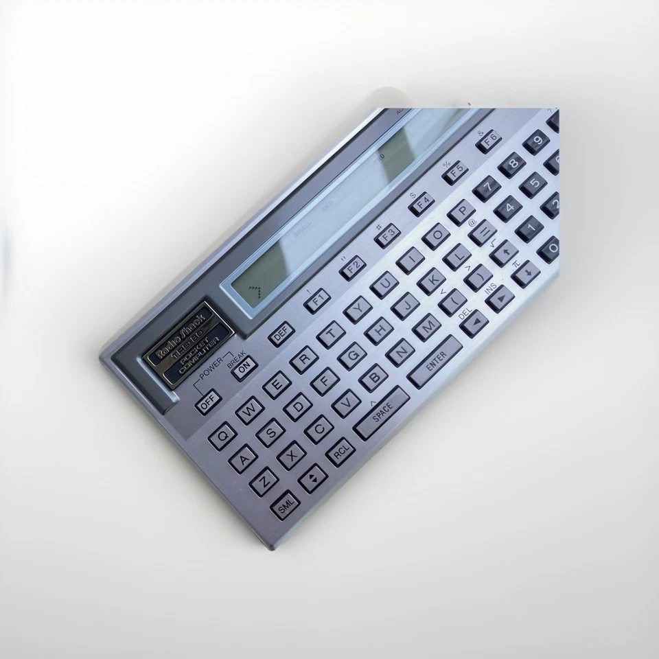 Mint Radio Sharp TRS-80 PC-2 Calculator Pocket Computer PC2 - Image 3 of 4