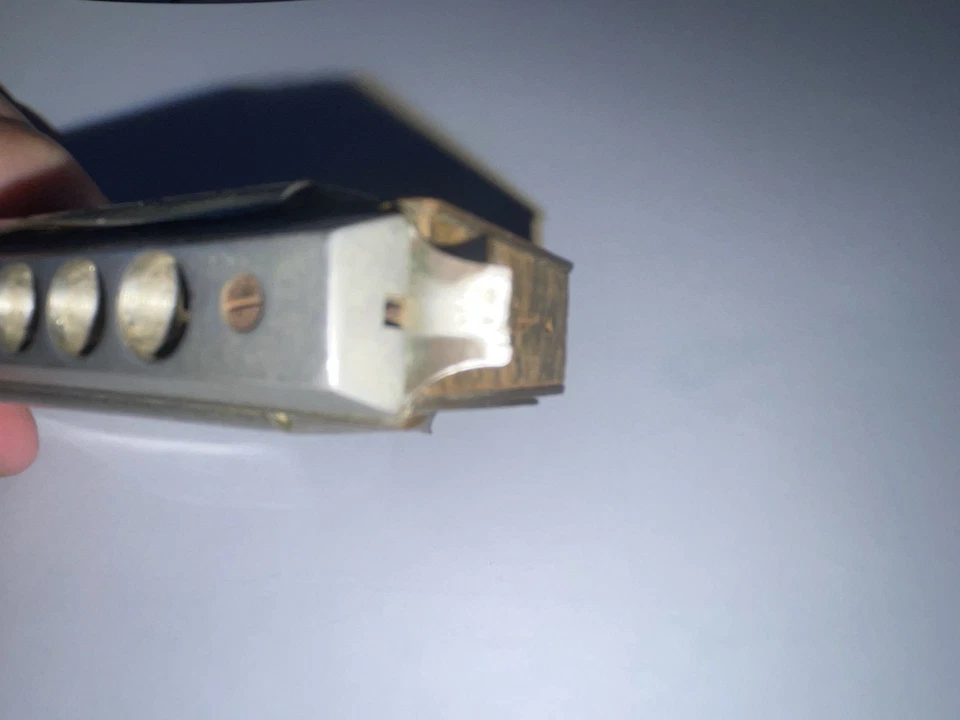 Vintage HOHNER 64 CHROMONICA 16 HOLE Professional Model Harmonica Germany Key C - Image 4 of 4