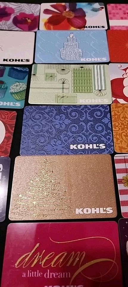 Lot Of 24 Kohl's Gift Cards - NO VALUE - Collectible And Rare - Image 3 of 4