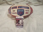 OTIS ANDERSON SIGNED FOOTBALL OFFICIAL NFL GAME BALL SUPER BOWL XXV MVP, JSA COA