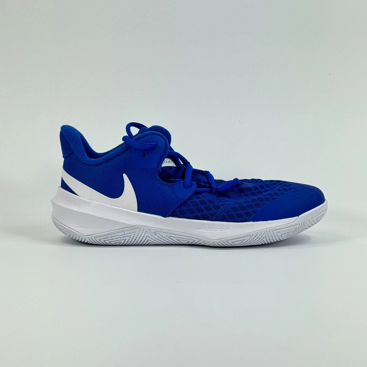 Nike Mens Shoes Zoom Hyperspeed Court Size 7.5 Blue White Athletic Performance Men main image 3