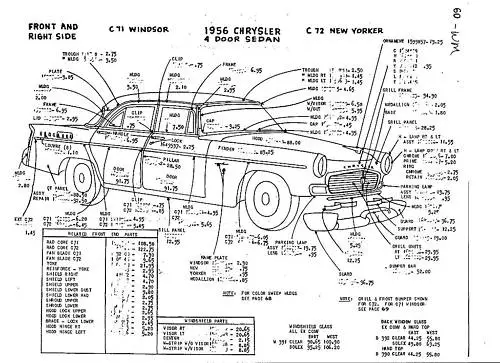 Chrysler parts sale