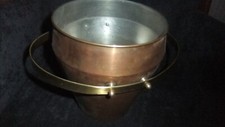 größerer KUPFERKESSEL,Blumentopf,KUPFER,RETRO VINTAGE60/70er Jahre