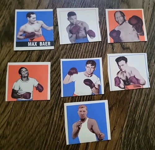 1948 Leaf Boxing Near Complete Set -1 PSA 6+ JOE LOUIS LaMotta Robinson Corbett - Picture 5 of 8