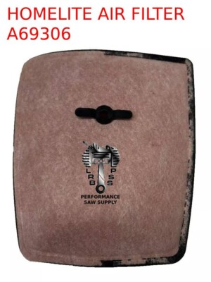 HOMELITE C5, C7, C9, C51, C52, C71, C72, C91 1050 PART # A69306 AIR FILTER