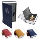 Portable Dictionary Diversion Book Hidden Safe W/ Key Lock Metal Small 7.1"