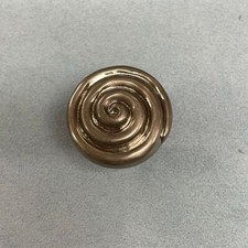 1-1/4" Avante Swirl Knob Satin Nickel