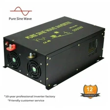 5000W Pure Sine Wave power Inverter 96V to 110V 220V RV/Truck/Car/Home Solar