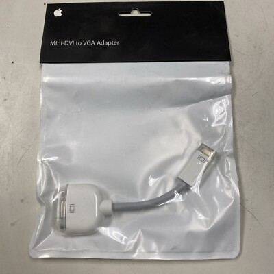Apple Video Adapter Mini-DVI to VGA M9320G/A brand new