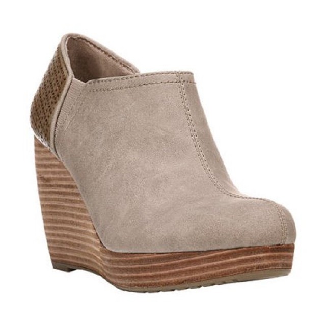 dr scholl's wedge boots