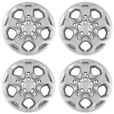 4pcs 17 Wheel Covers Rim Hub Caps 5 Spoke Full Hubs For 2010-2012 Ford Fusion