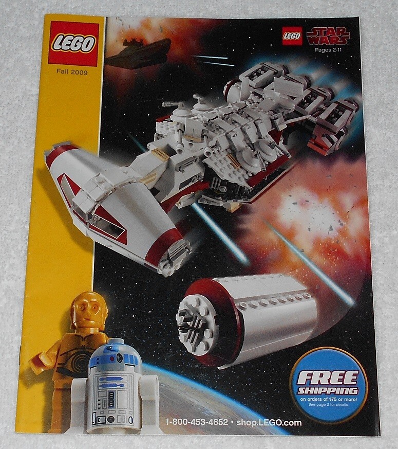 LEGO Shop At Home Catalog Fall 2009 Star Wars Cover