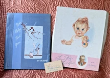 Vintage 1942 Dionne Quint Doctor Dr Defoe Baby's First Years Baby Book