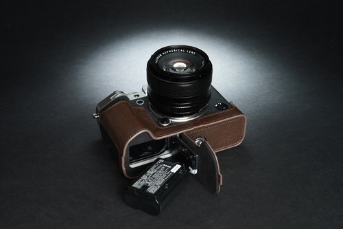 Funda protectora de cuero genuino con media cámara para FUJIFILM X-T5 XT5 - Imagen 49 de 52