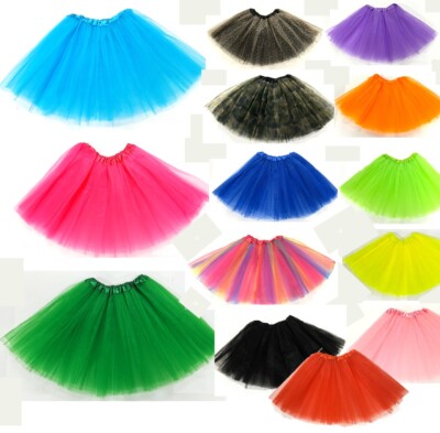 TUTU Skirt Pettiskirt Layers Party Show Fancy Dress Costume Halloween  Unisex UK