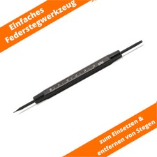 Beco Technic Utensile per barra a molla corto con punta conica e forcella 105 mm