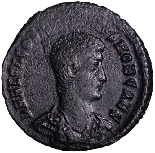 SHARP DETAILS Constantius Gallus, Caesar, 351-354. Maiorina Spearing War Coin