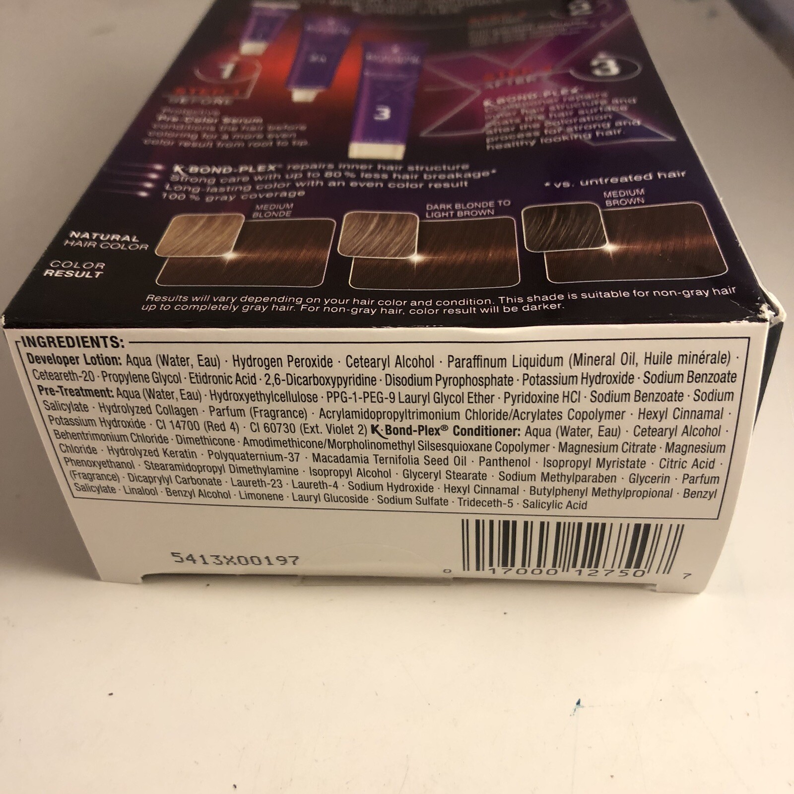 Schwarzkopf Keratin Color Permanent Hair Color Cream 5.3 Berry Brown