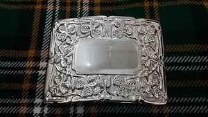 Scottish Thistle Heritage Kilt Belt Buckle 4 Demo Chrome Finish Highland Buckles Scottish Thistle Heritage Kilt Belt Buckle 4 Demo Chrome Finish Highland Buckles