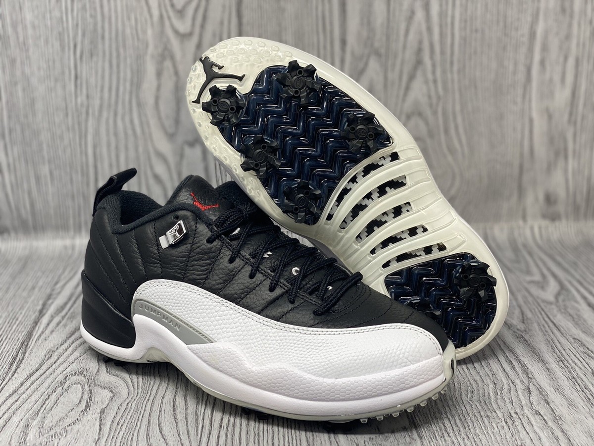 Nike Air Jordan XII 12 G Golf Playoff White Black DH4120-010 Multi