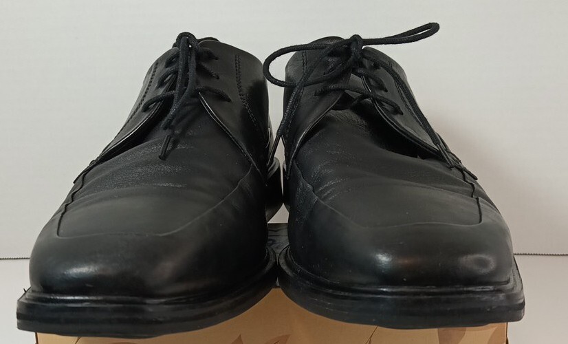 Cole Haan C05555 Men Derby Oxfords Shoes Black Leather Lace‎ Up Size 11.5 Medium Cole Haan Derby Men main image 4
