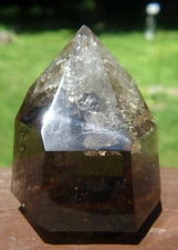 Lustrous Smoky Quartz Polished Crystal
