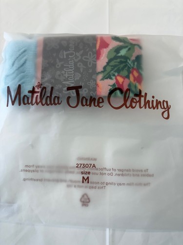 MATILDA JANE Brilliant Daydream Skip To My Lou Socks Size M Medium 9-13 NWT - Picture 2 of 4