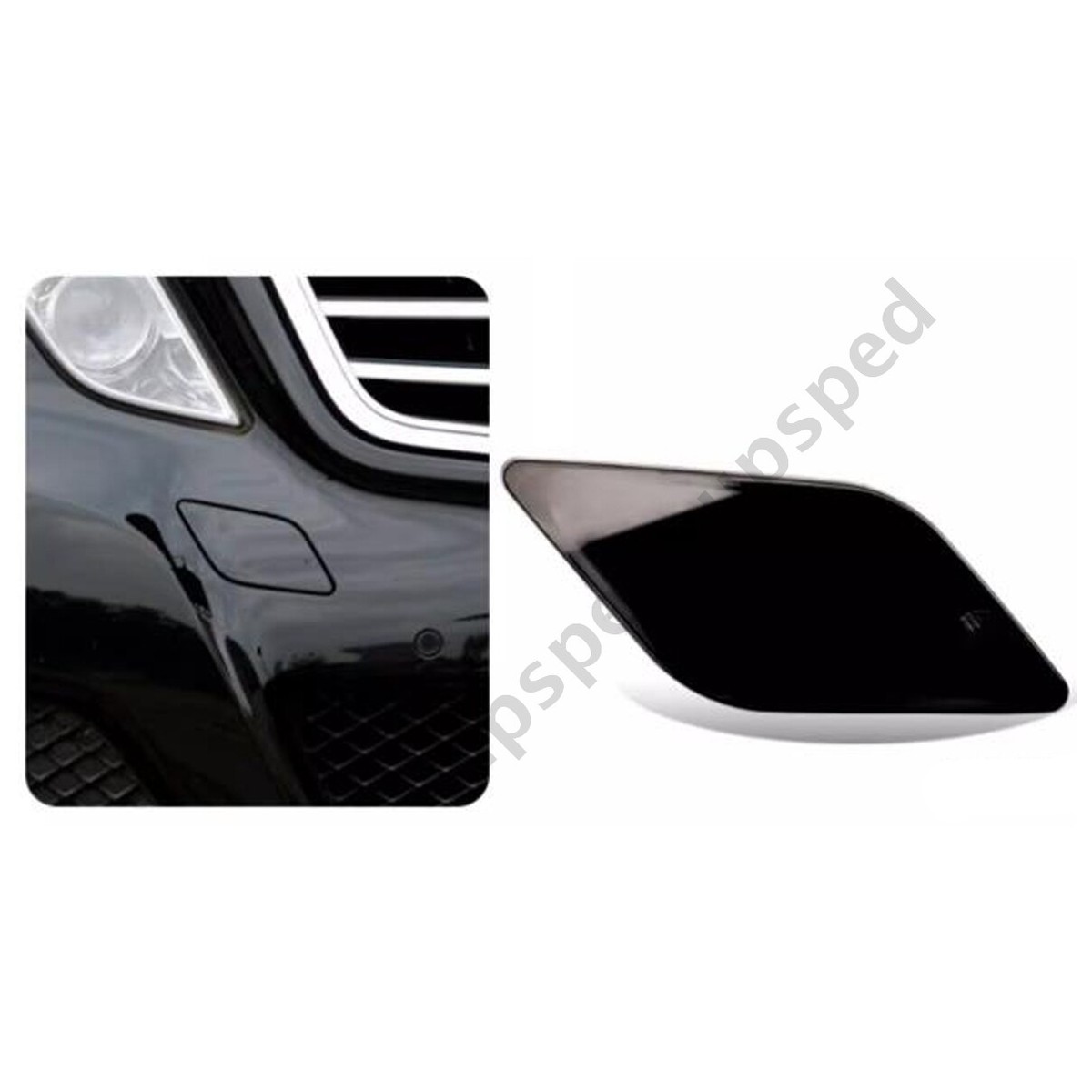 Front Bumper Tow Hook Cap Cover Random Color 2128850526 For Mercedes-Benz E Class W212 E300 E350 E400 E550 2013 2014 2015 - View #4