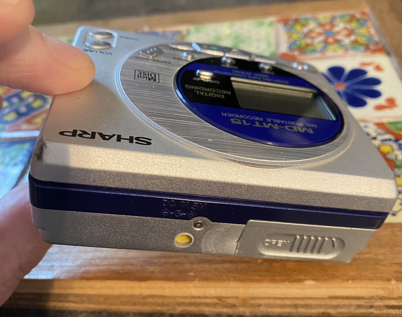 Sharp MDMT15 Portable Minidisc Recorder Player eBay