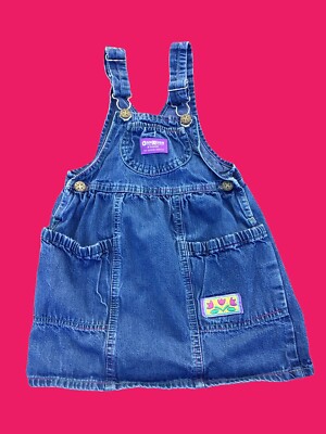 denim dress rainbow Lola + The Boys Happy Rainbow Denim Dress, 12