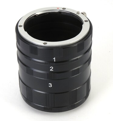 Macro Extension Tube kit für Nikon D3x D3s D800 D700 D300 D90 D7000 D3000 Kamera