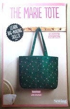 Simply Sewing Pattern The Marie Tote Quilted Boxed Base Uncut
