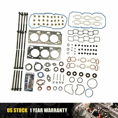 Mizumo Auto MA-4216956735 Head Gasket Set Bolts Lifters Compatible With/For 99-03 Dodge Dakora Durango Ram Jeep 4.7 SOHC - Foto 2