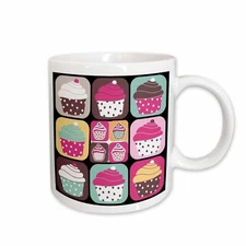 3dRose A Dozen Cupcakes Mug