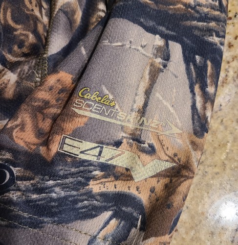 VTG?? Cabelas Seclusion 3D Thermal Camo Long Johns Pants Mens L Scenskinz E47 - Picture 8 of 15