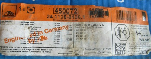 NEW Disc Brake Rotor PAIR ATE 450072 MB#2104211512,Brembo#52791 E430,CLK,SLK - Picture 8 of 8